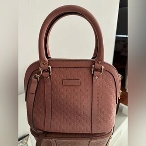 Gucci Convertible Dome Satchel
Microguccissima Leath...